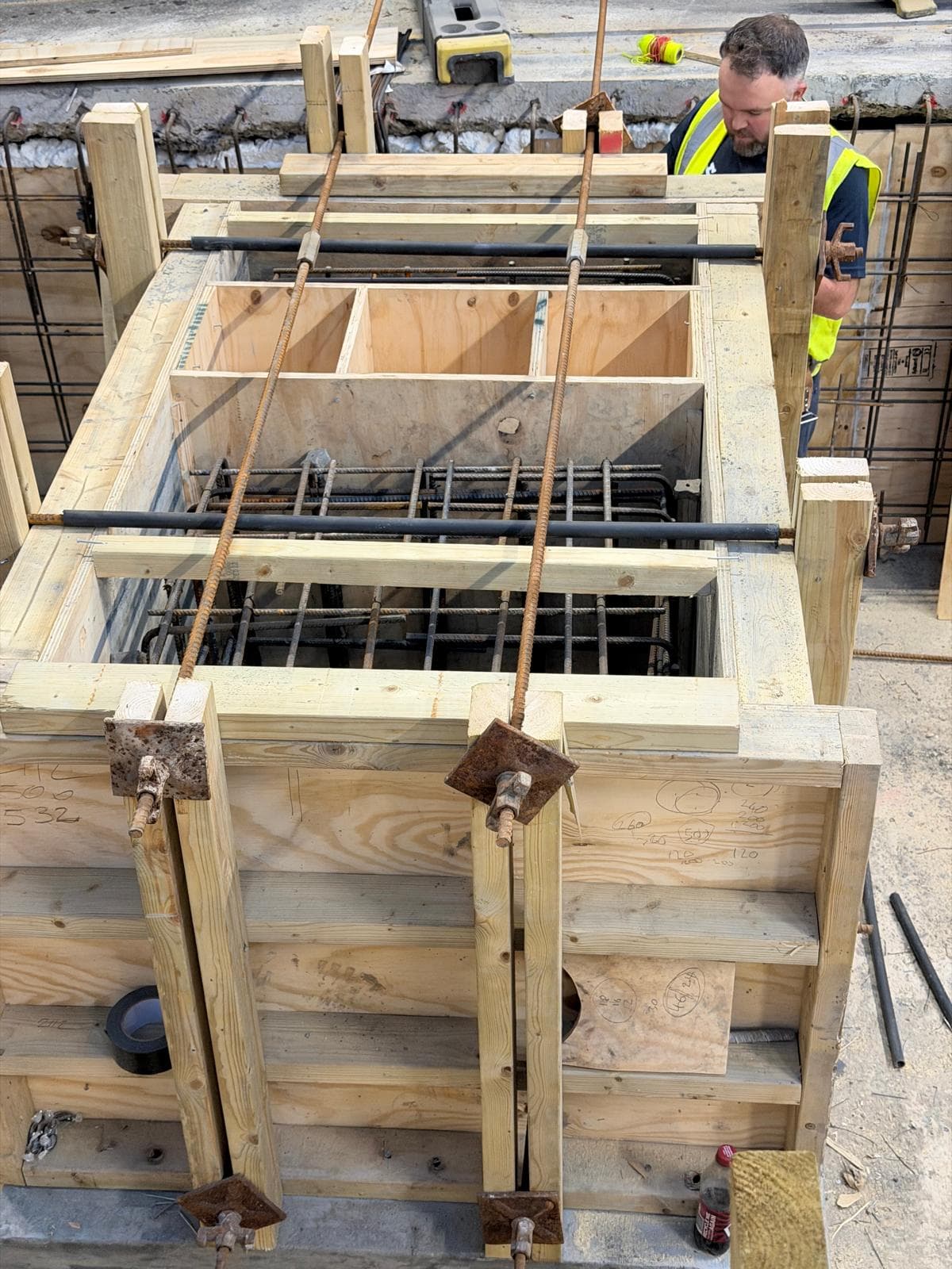 Bow basement construction, site photograph 6