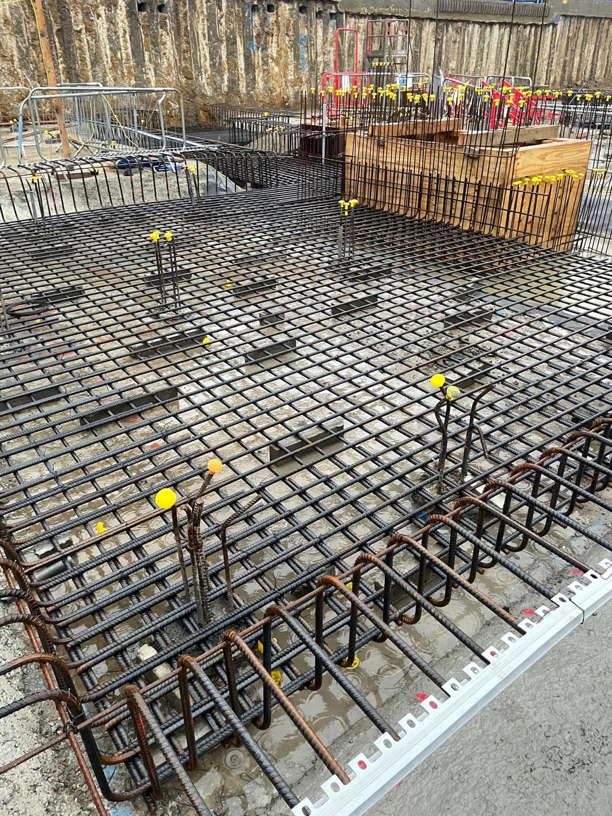 Chobham basement construction, site photograph 1