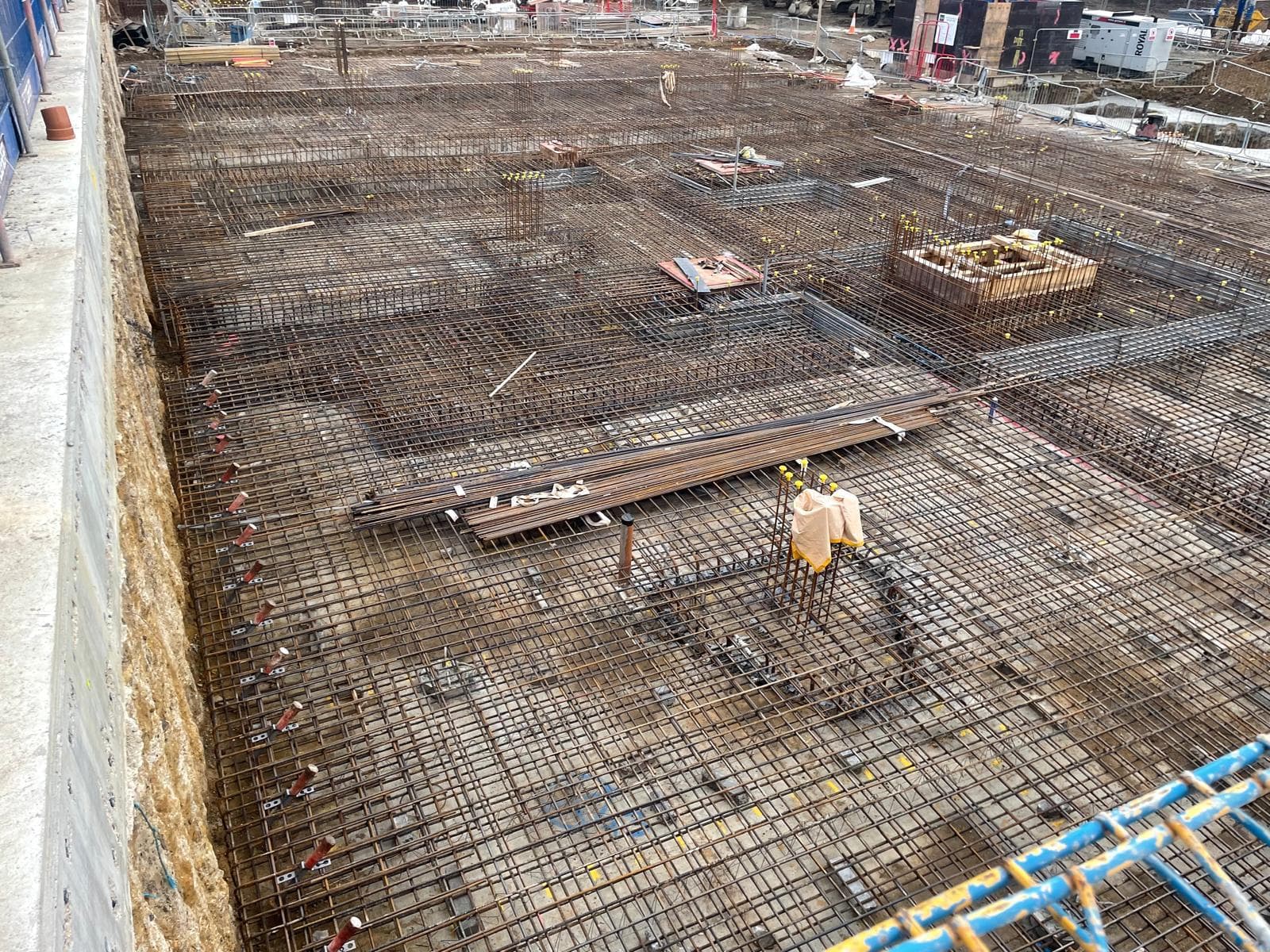 Chobham basement construction, site photograph 2