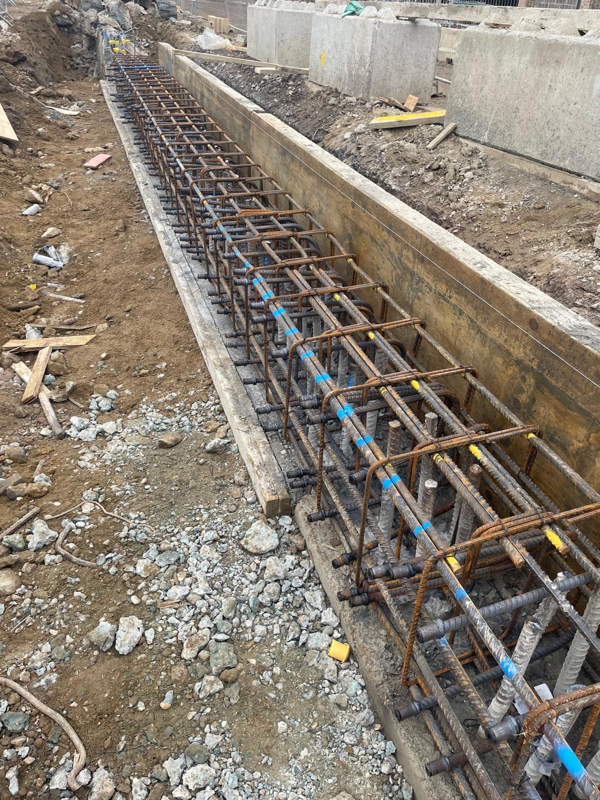 Chobham basement construction, site photograph 4