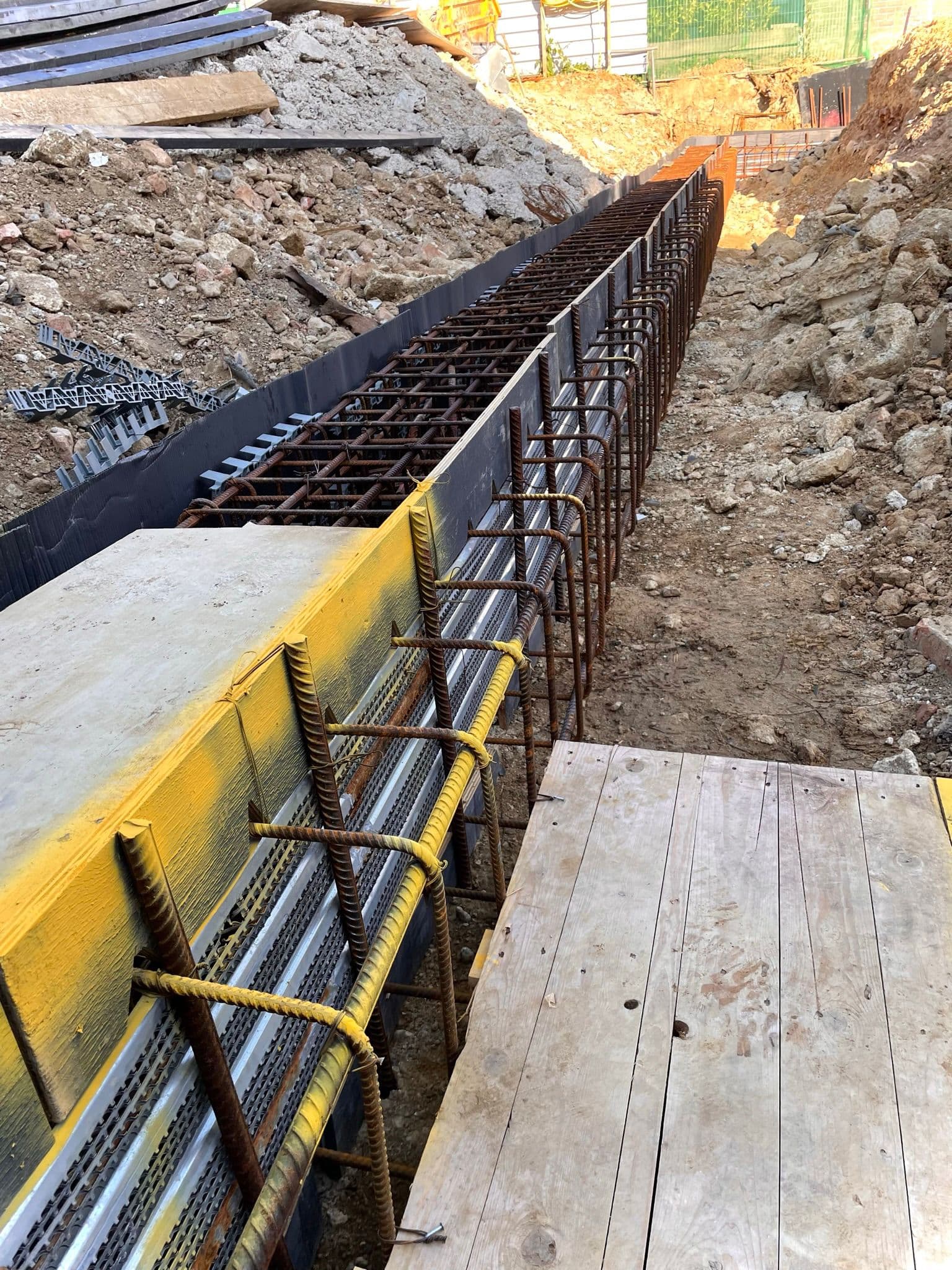 Virginia Water basement construction, site photograph 4