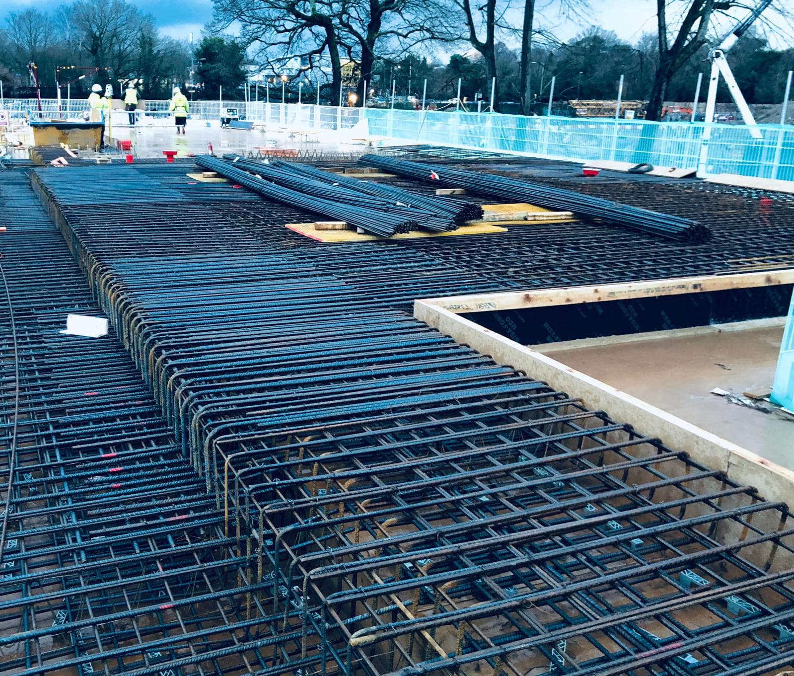 Walton on Thames basement construction, site photograph 18