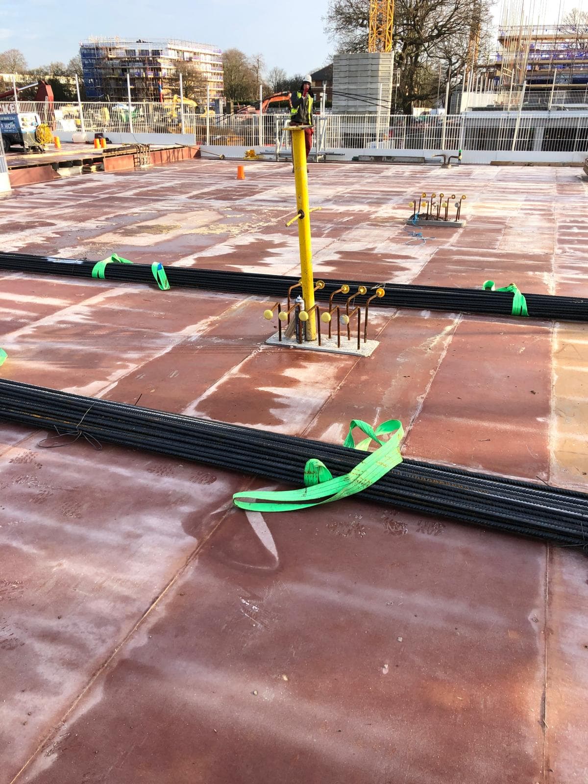 Walton on Thames basement construction, site photograph 24